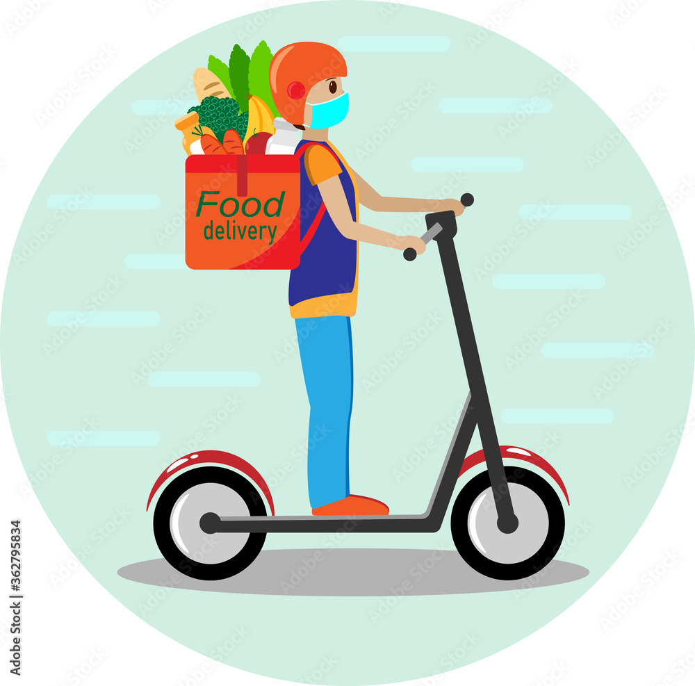 курьер с продуктами курьер с продуктами