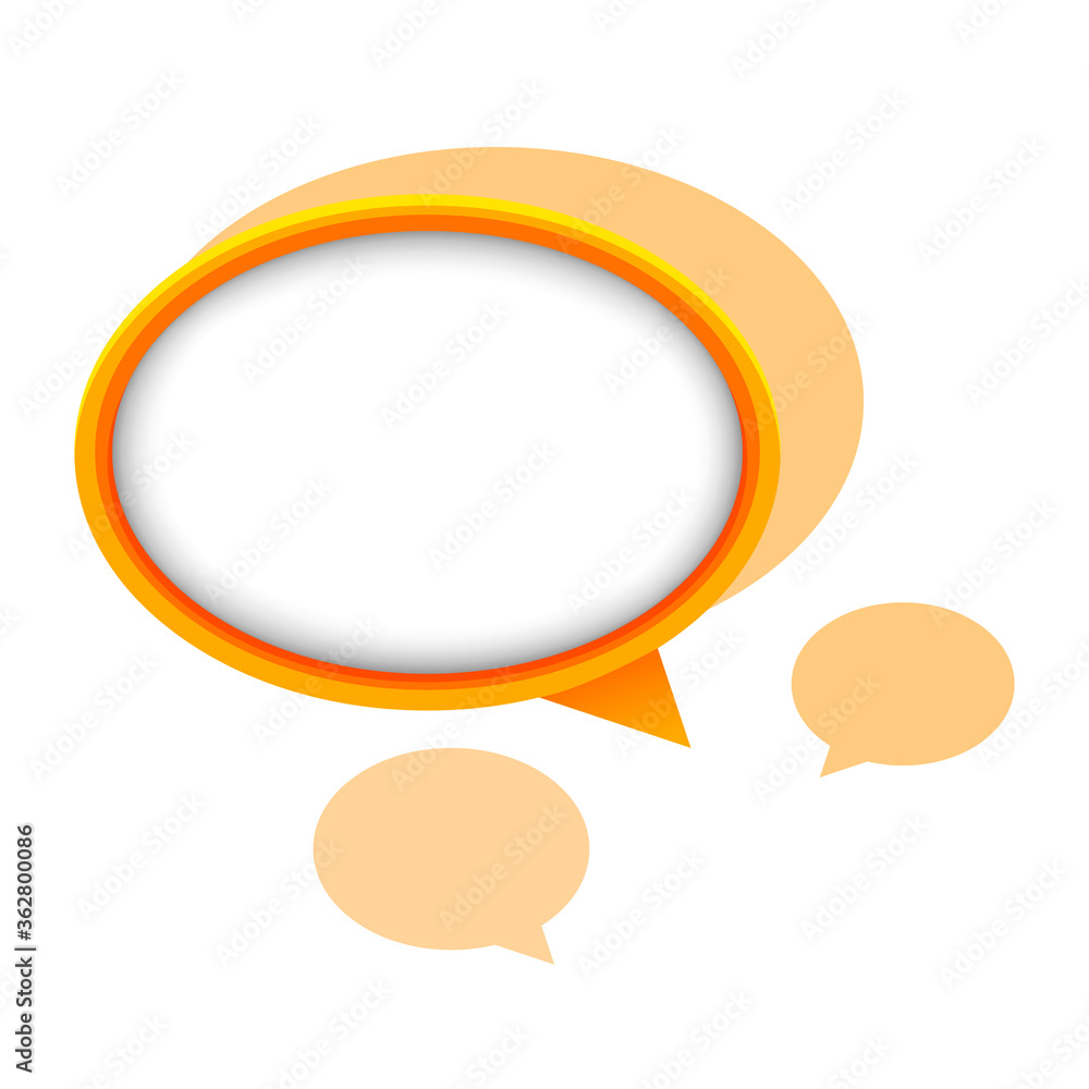 speech bubble orange ellipse isolated on white, bubble chat sign for icon speak or talk, balloon speech for message copy space text, dialog box chat symbol, modern speech bubble, conversation concept speech bubble orange ellipse isolated on white, bubble chat sign for icon speak or talk, balloon speech for message copy space text, dialog box chat symbol, modern speech bubble, conversation concept