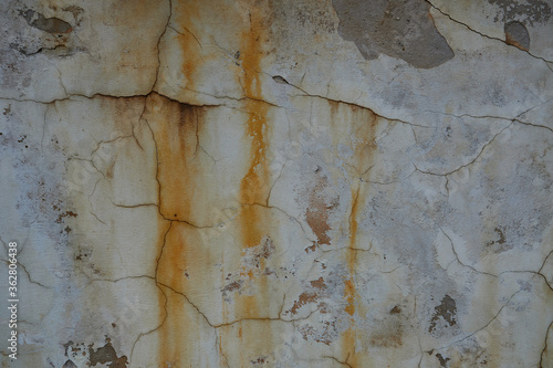 cracked and peeling paint and grunge old wall with texture. cracked concrete vintage wall background,old wall