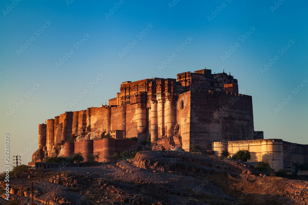 Magnificent Mehrangarh Fort - Jodhpur is a popular tourist place