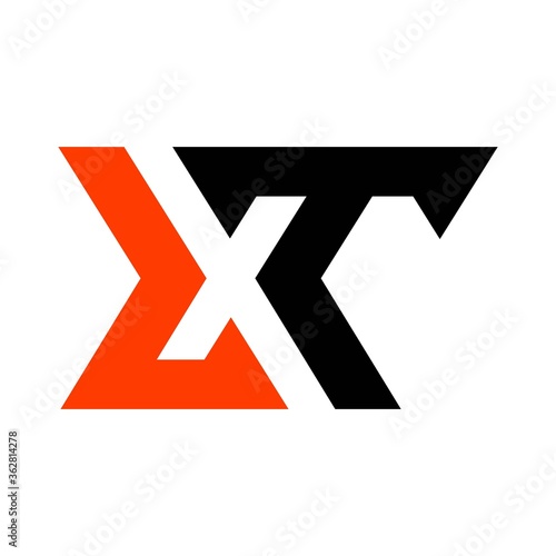 logo XT icon vector photo