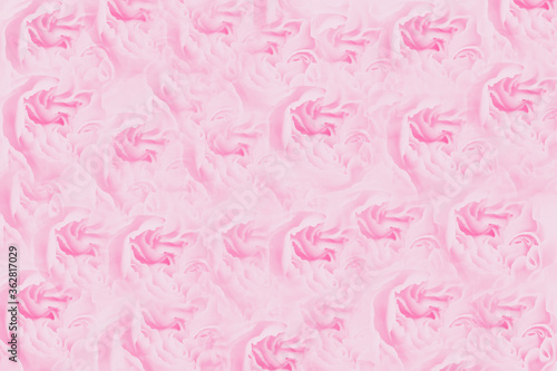 Pink abstract background with vintage floral pattern