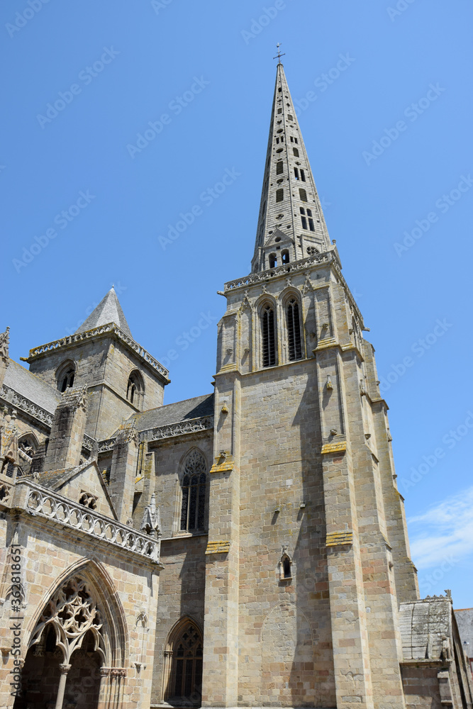 Basilika St. Tugdual in Treguier, Bretagne