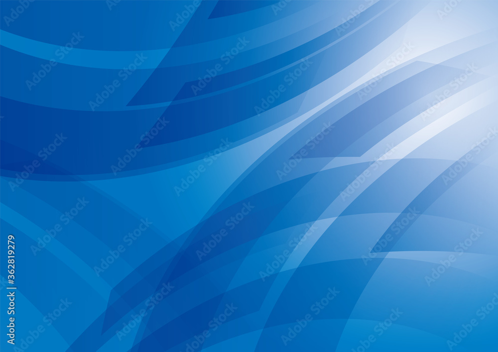 Fototapeta premium 透明感のある青背景イメージ