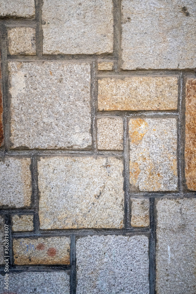 Naklejka premium stone wall texture