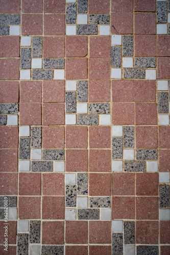 red brick wall