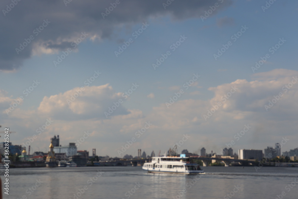 marine panorama of Kyiv