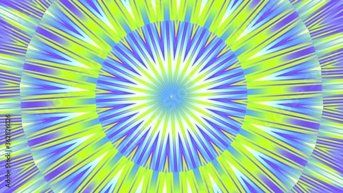 Wallpaper Mural Transforming abstract esoteric Mandala. Seamless loop footage. Torontodigital.ca