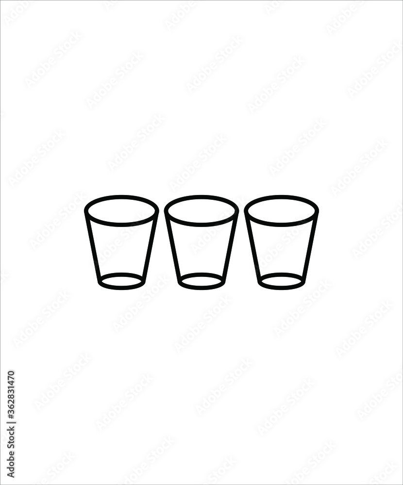 water cup icon,vector best line icon. water cup icon,vector best line icon.