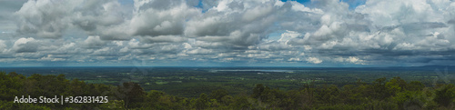 landscape cloundy Udonthani Thailand.