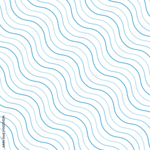 Wave pattern Abstract blue background vector design