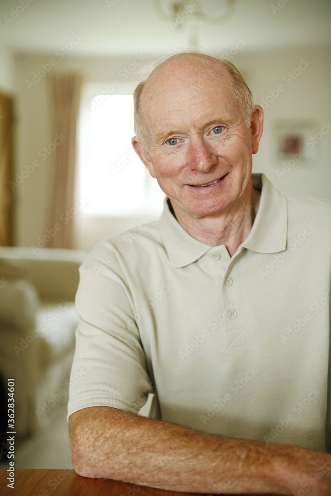 Senior man smiling Senior man smiling