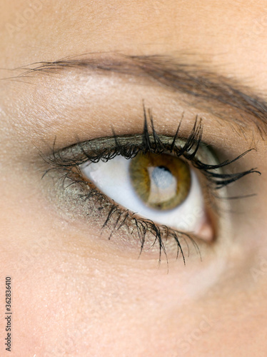 Eye of a woman