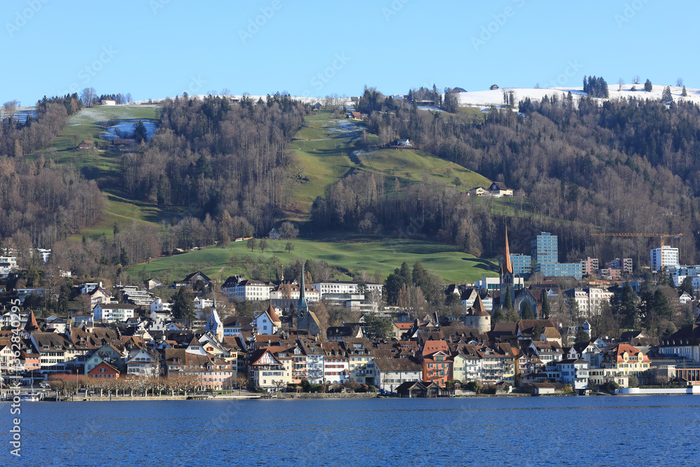 Historic part of the city of Zug