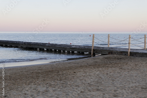 pier on the beach