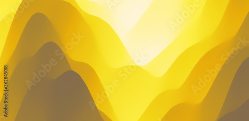 Abstract background with dynamic effect. Creative design with vibrant gradients. 3D vector Illustration.