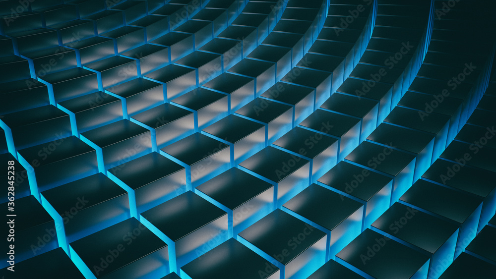 Background of square blocks. Background of square blocks.