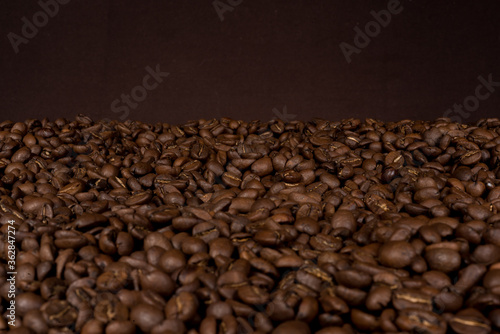 Bunch of coffee grains from Mexico © mardoz