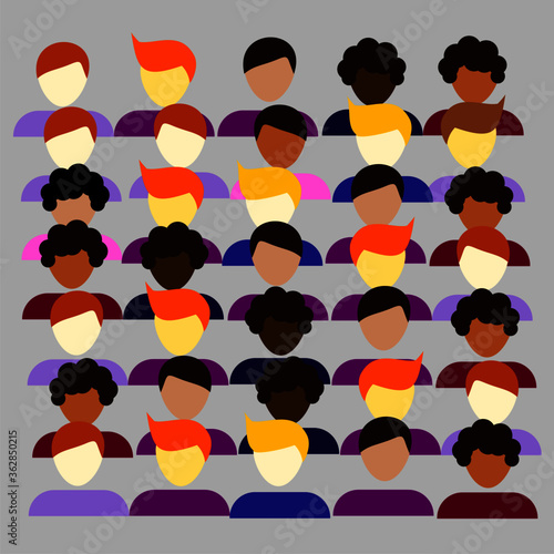 everyone gathered and befriended well, did not distinguish skin color, not racist, all were peaceful