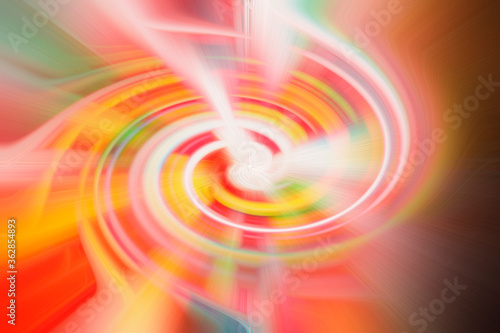 Colourful twirl abstract illustration background