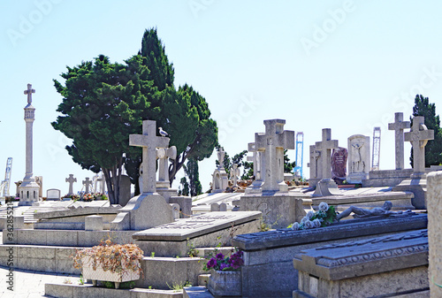 Photography Cementerio de Montjuic en Barcelona, Catalunya, España, Europa