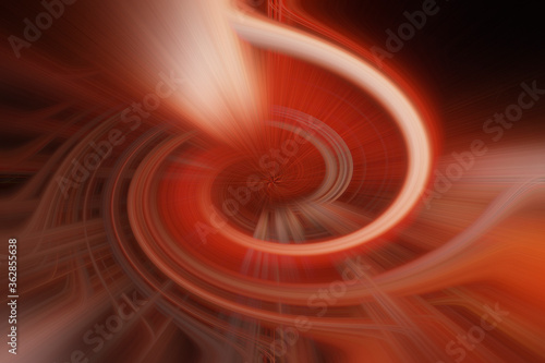 Colourful twirl abstract illustration background