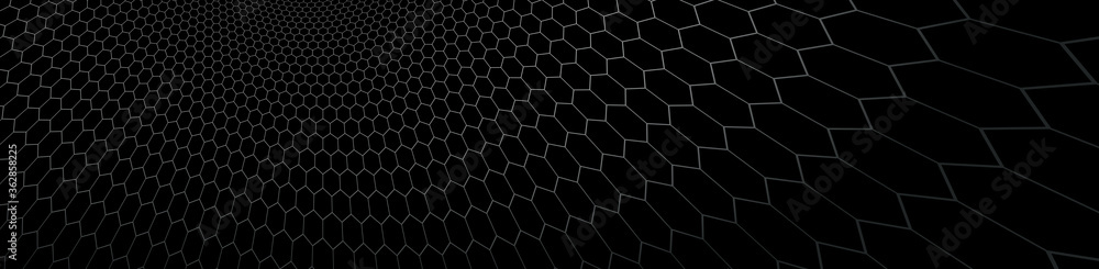 Technology and science vector background, tech abstraction with hexagons mesh electronics and digital style in 3D dimensional perspective, abstract illustration. Technology and science vector background, tech abstraction with hexagons mesh electronics and digital style in 3D dimensional perspective, abstract illustration.