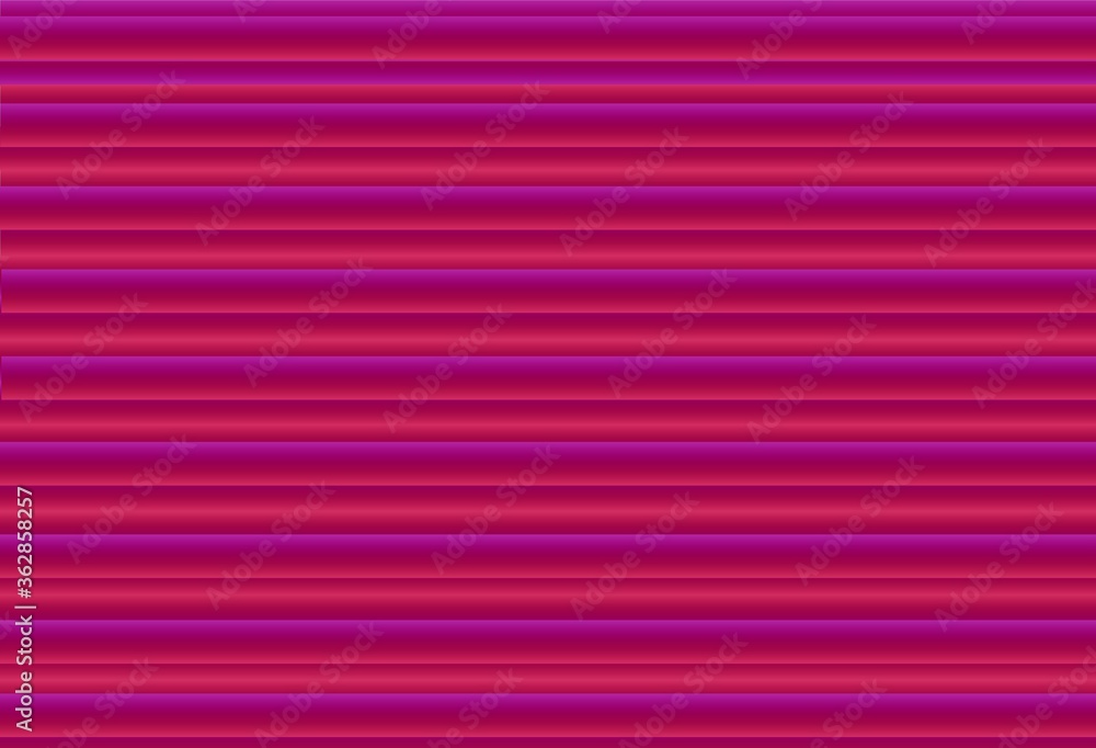 Abstract 3d illustration with composition of straight, cylindrical, horizontal, colored, gradient lines.multiple light colored horizontal gradient for party, wrapper, room decoration, curtains, themes Abstract 3d illustration with composition of straight, cylindrical, horizontal, colored, gradient lines.multiple light colored horizontal gradient for party, wrapper, room decoration, curtains, themes