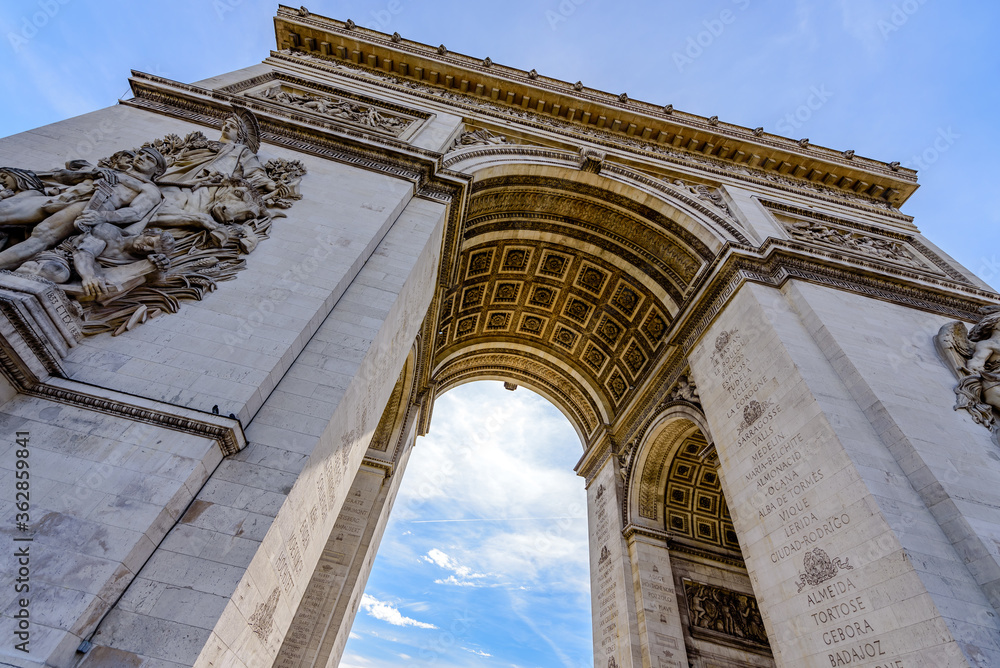 Obraz premium The Arc de Triomphe de l'Étoile (
