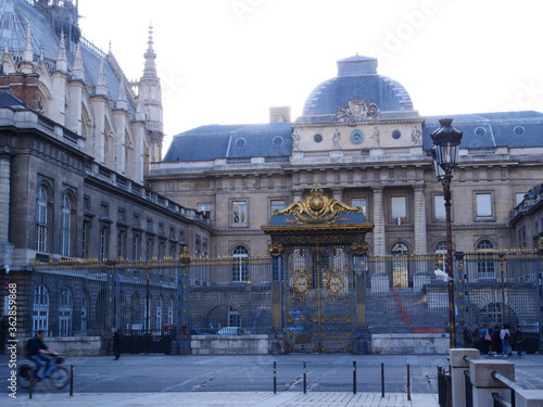 The constitutional concil in Paris. photo