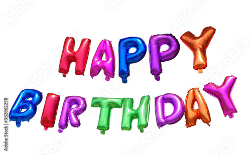 Photography Happy birthday balloons