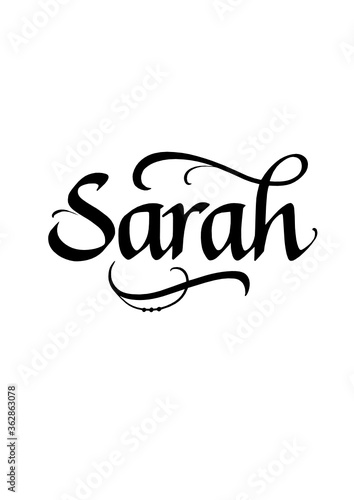 Female name sarah photo