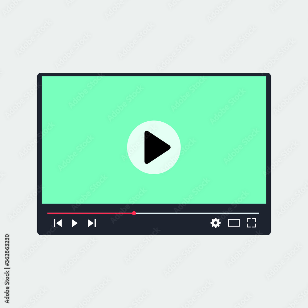 video player for web video player for web