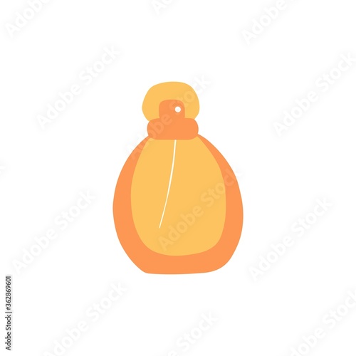 Perfume icon. Fragrance sign. Doodle hand drawn vector graphic