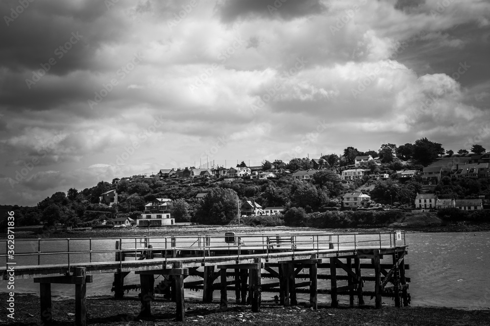 Obraz premium Boardwalk pier Curraghbinny Cork Ireland