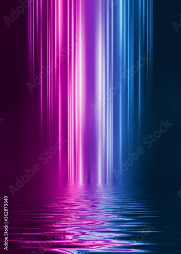 Картината върху платно Abstract dark futuristic background