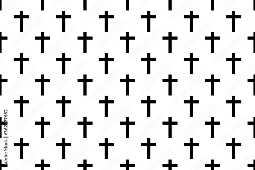 christ cross pattern seamless pattern