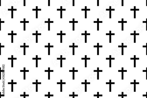 christ cross pattern seamless pattern