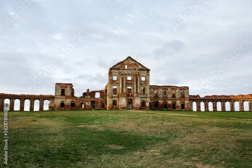 Ruzhany Palace, ruined palace of Sapieha in Western Belarus photo