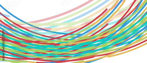 Аbstract moving colorful lines vector backgrounds for cover, placard, poster, banner or flyer