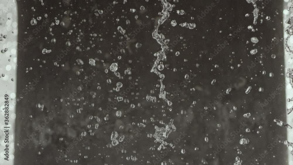 Black And White Shot Of A Column And Water Dripping In Front Of It Black And White Shot Of A Column And Water Dripping In Front Of It