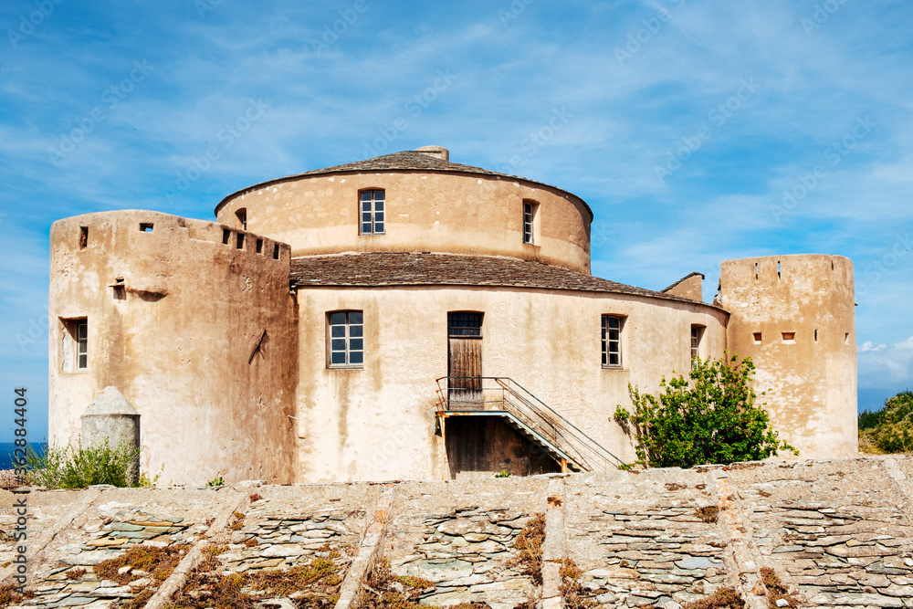 Citadel of Saint-Florent, in Corse, France.