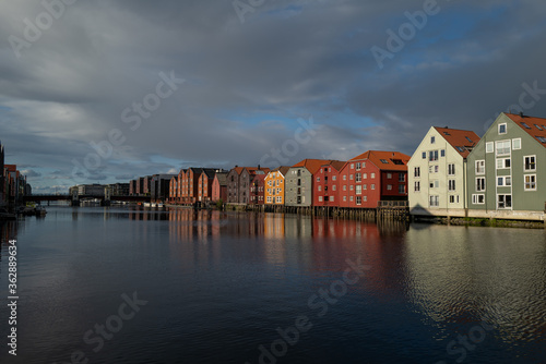 Old town Trondheim, Norway © Jan