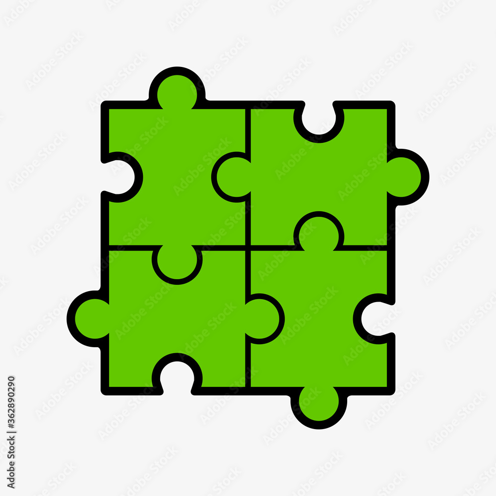 Puzzle piece business presentation. Circle infograph. Step process diagram. Section compare banner. Puzzle piece business presentation. Circle infograph. Step process diagram. Section compare banner.
