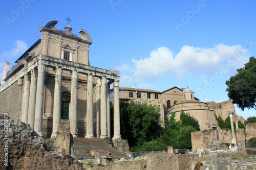 roman forum rome italy