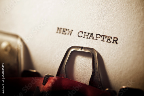 New chapter text