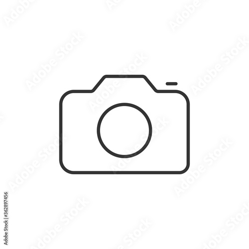 Camera icon. Photography symbol modern simple vector icon for website or mobile app