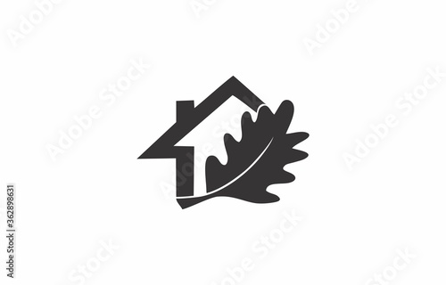 This is a combination of oak and house leaves and has one color that is black