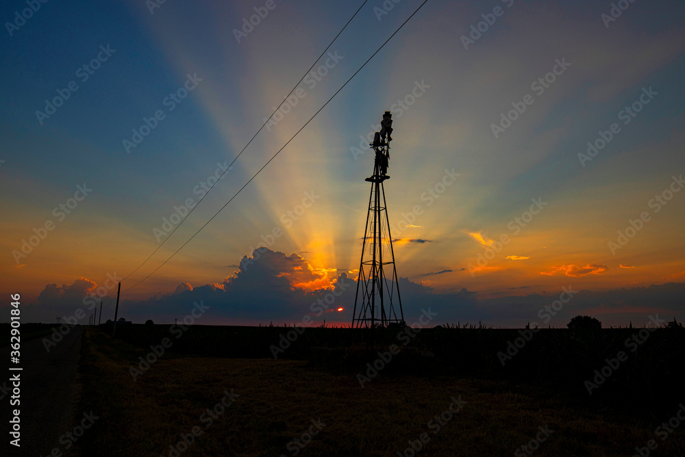 Windmill at Sunset A1R_4782