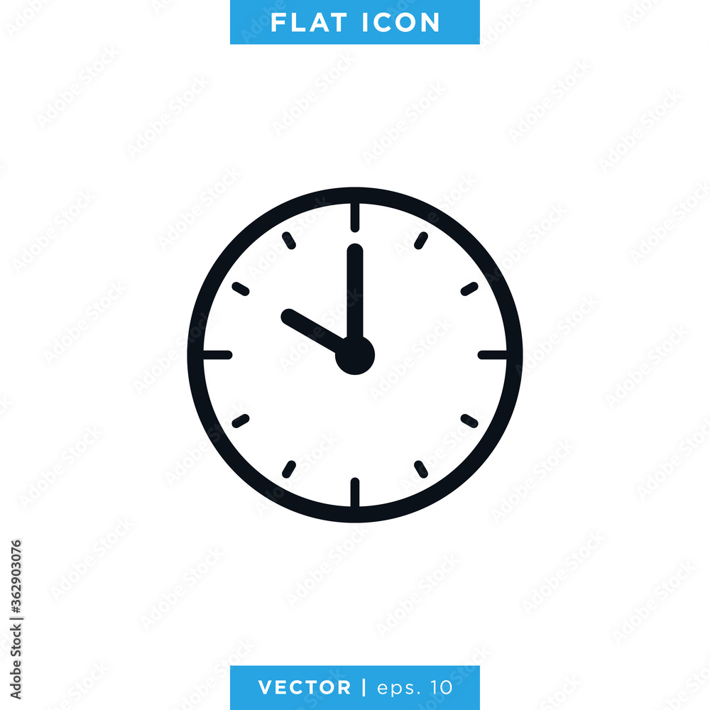Clock Icon Design Template Clock Icon Design Template